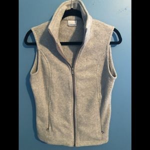 Columbia fleece vest.